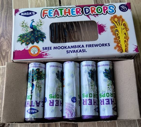 PEACOCK FEATHER (5PCS)